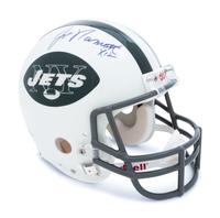 A Joe Namath Signed New York Jets Helmet,