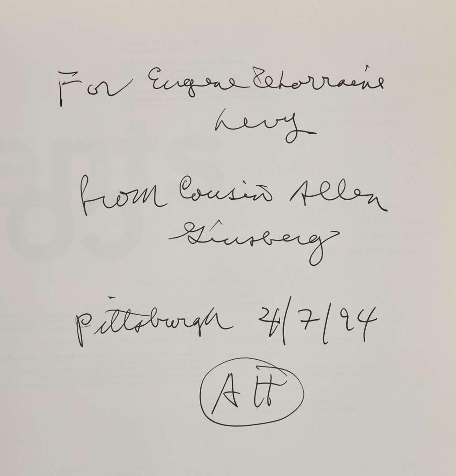 [Literature] [Ginsberg, Allen]: Archive of Books and Other Ephemera