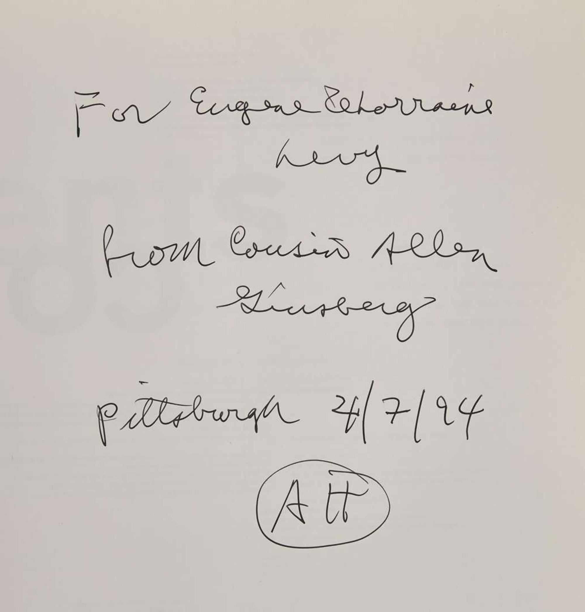 [Literature] [Ginsberg, Allen]: Archive of Books and Other Ephemera