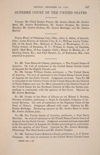 [Americana] [Supreme Court] Bright, Clarence E. Personal Archive of Letters and Ephemera