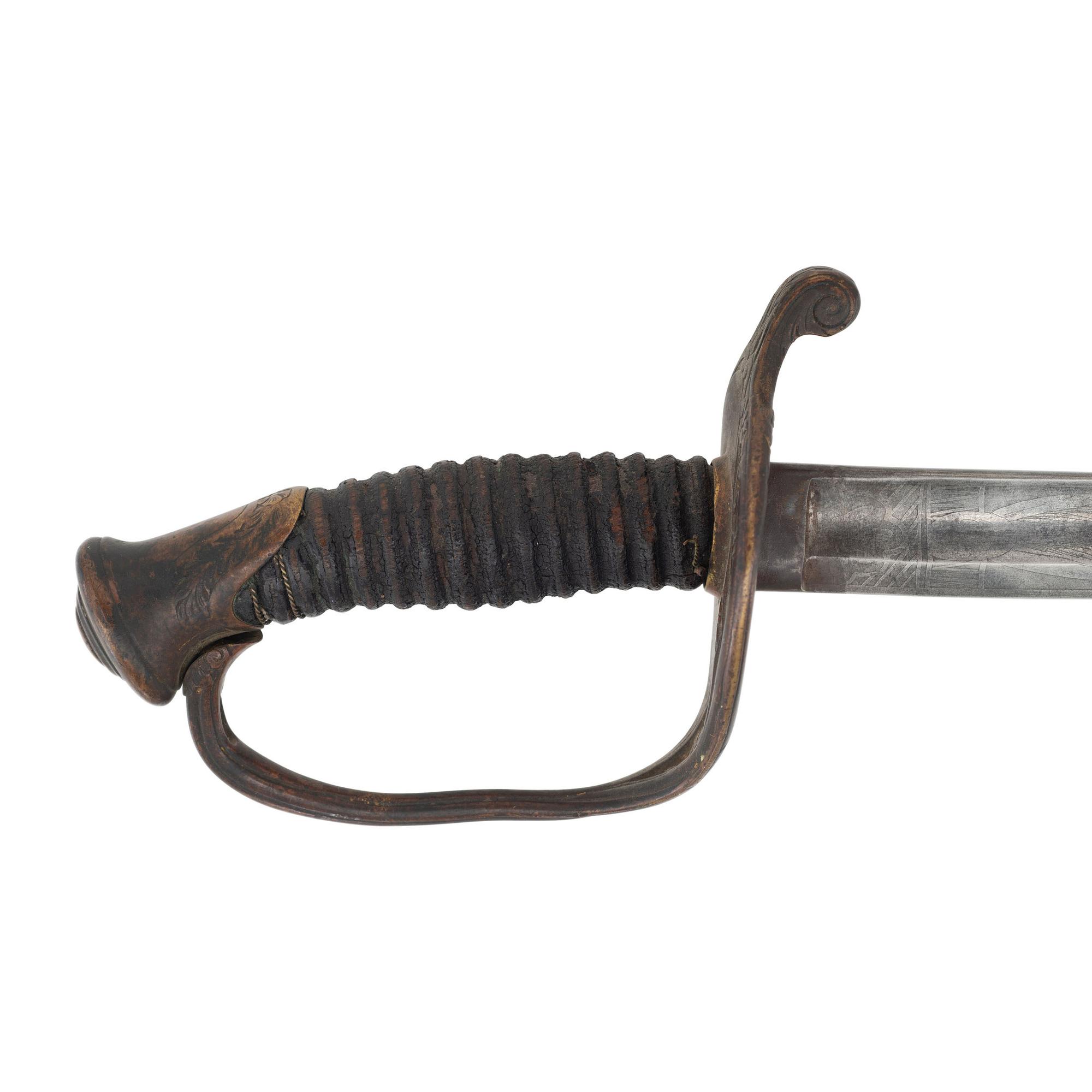 Imported Model 1850 Foot Officer's Sword of Lt. William Tompkins - 115th NY - KIA at Olustee
