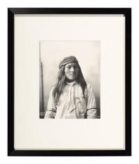[NATIVE AMERICANS]. RINEHART, F.A. (1861-1928), photographer. A group of 2 platinum photographs, incl. Henry Wilson and Six Toes. Omaha, NE, 1898-1899.