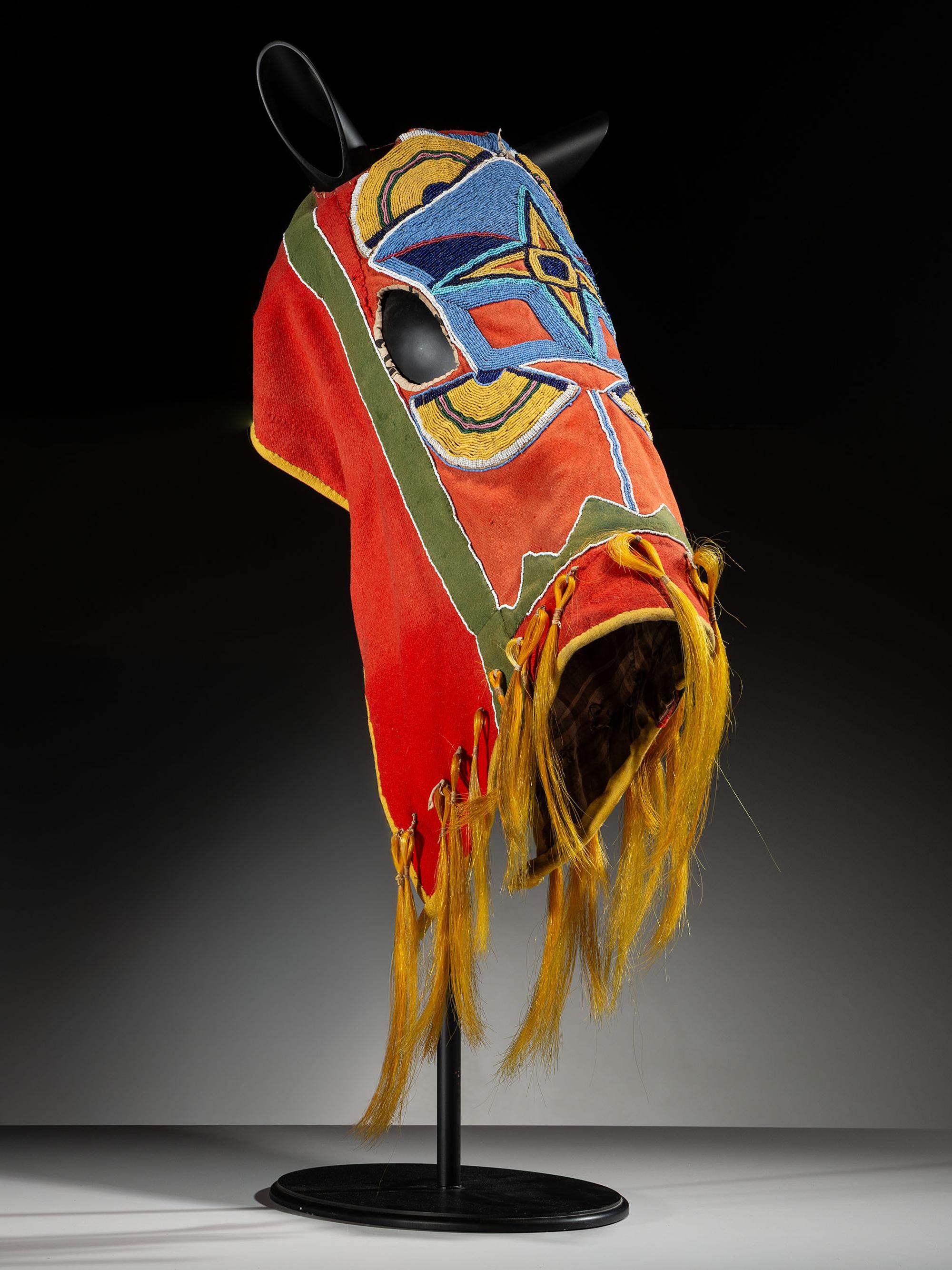 Cayuse Horse Mask, Identified and Published