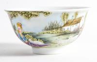 A Chinese Famille Rose 'Lady' Porcelain Bowl