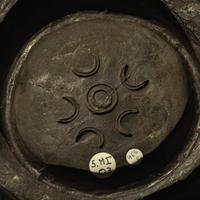 Two Anglo-Saxon Black-Ware Cinerary Urns