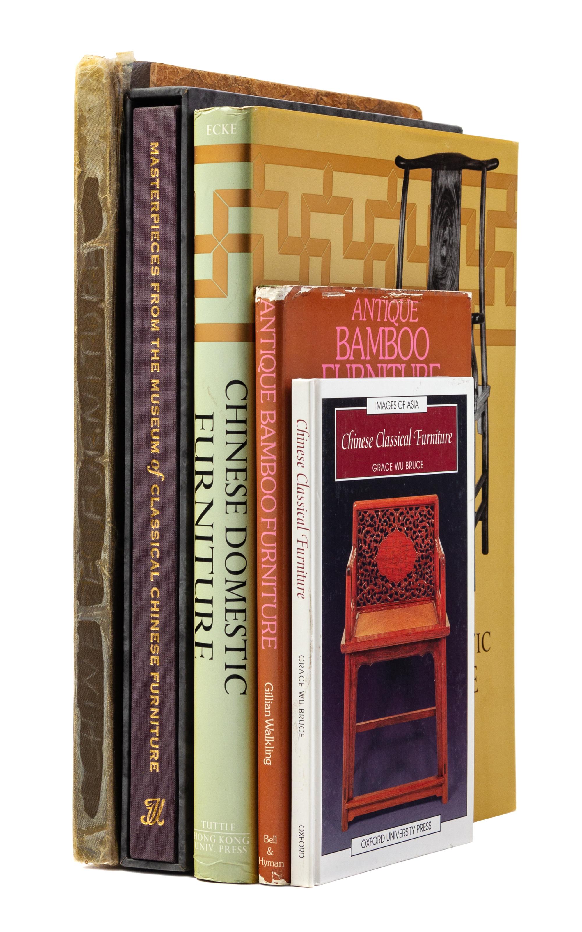 30 Books Pertaining to Classic Chinese Furniture