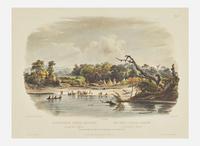 [Native-Americana] Bodmer, Karl: Campirende Punka-Indianer...Punka Indians Encamped on the Banks of the Missouri