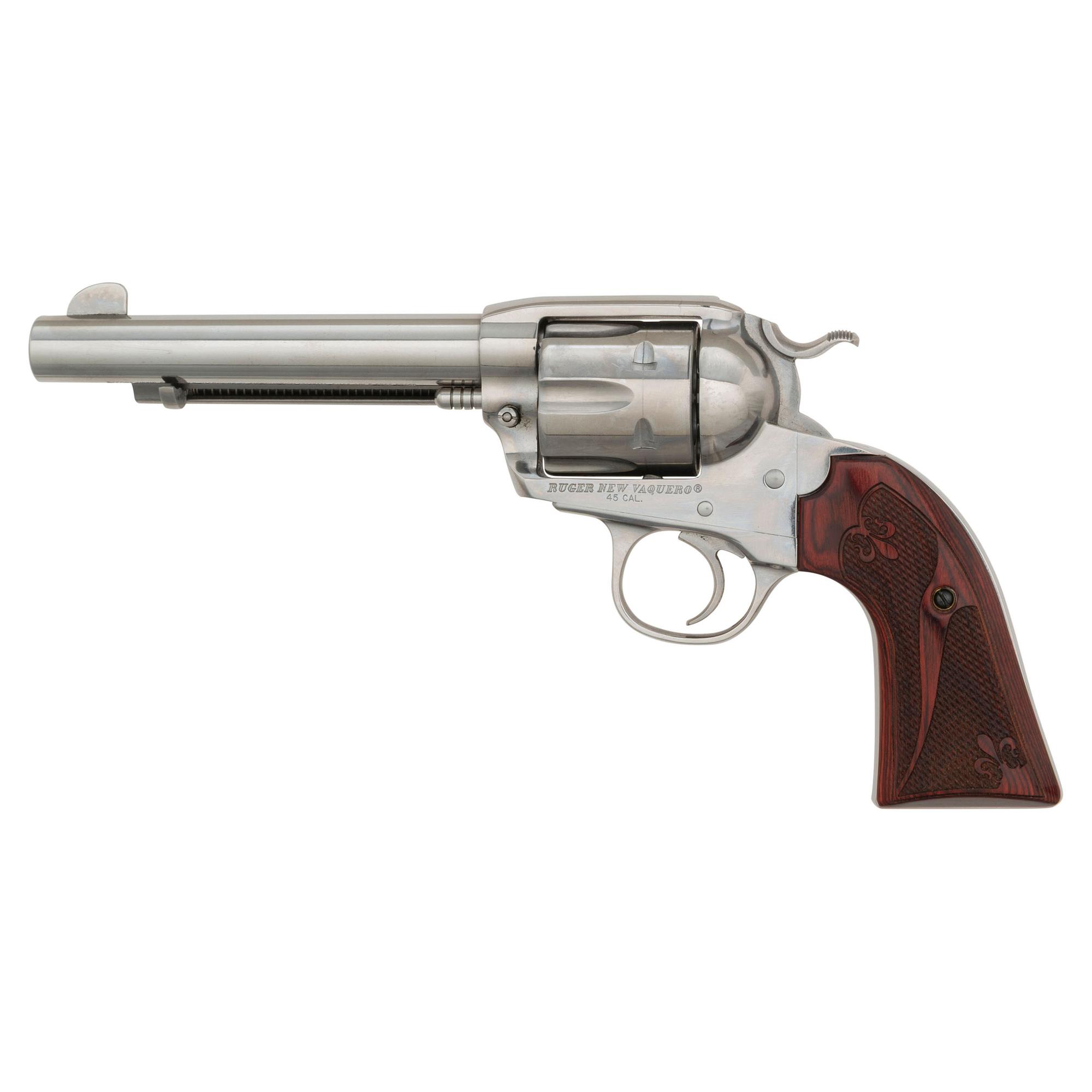 *Ruger Stainless Bisley New Vaquero 5.5" Revolver in .45 Colt