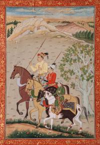 Three Indian Miniature Paintings