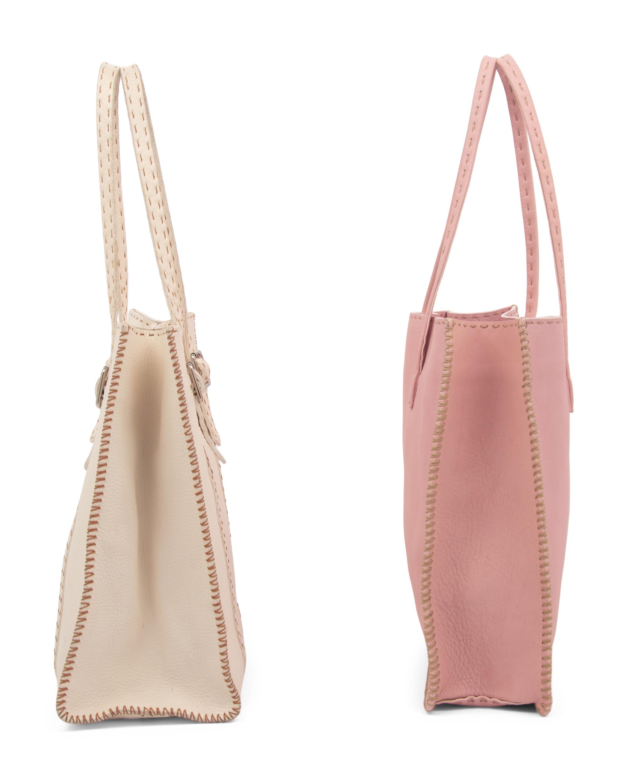 Two Fendi Leather Tote Bags