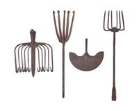 A Group of Whaling and Eel Fishing Tools