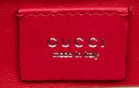TOM FORD FOR GUCCI, RED ALLIGATOR CLUTCH, 1998