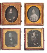 [EARLY PHOTOGRAPHY]. 37 assorted cased images.