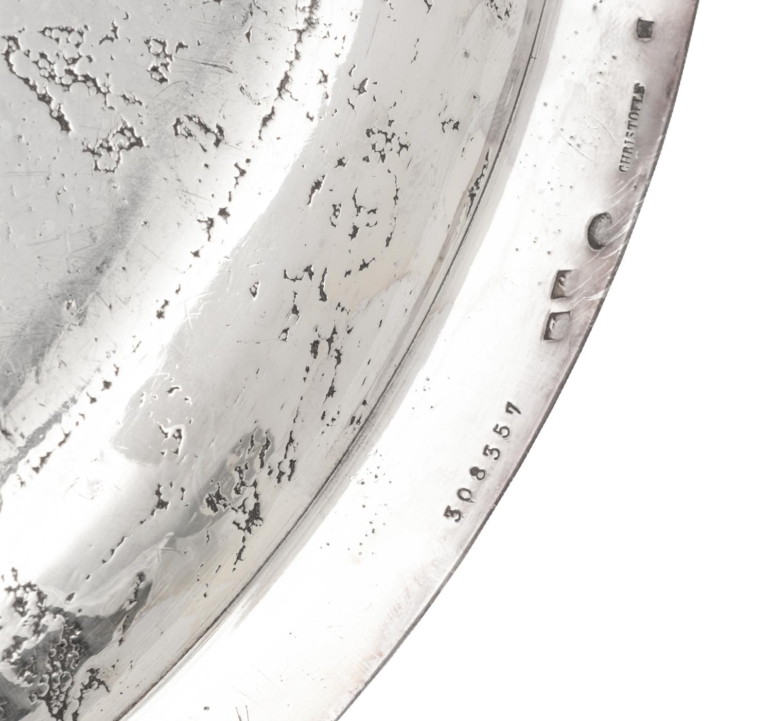 A Collection of Nine Silver-Plate Table Articles