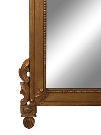 A Continental Style Giltwood Mirror