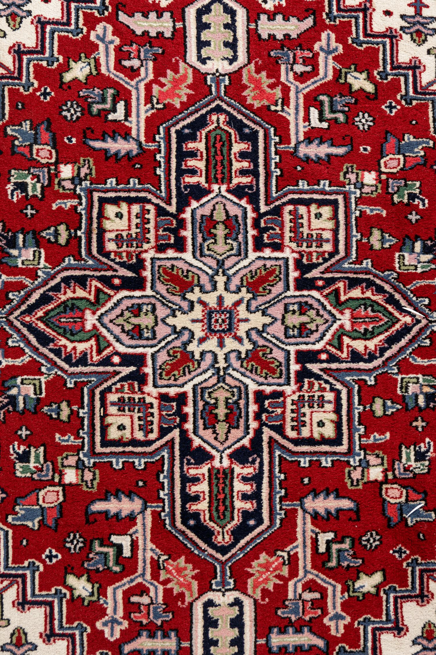 A Heriz Wool Rug