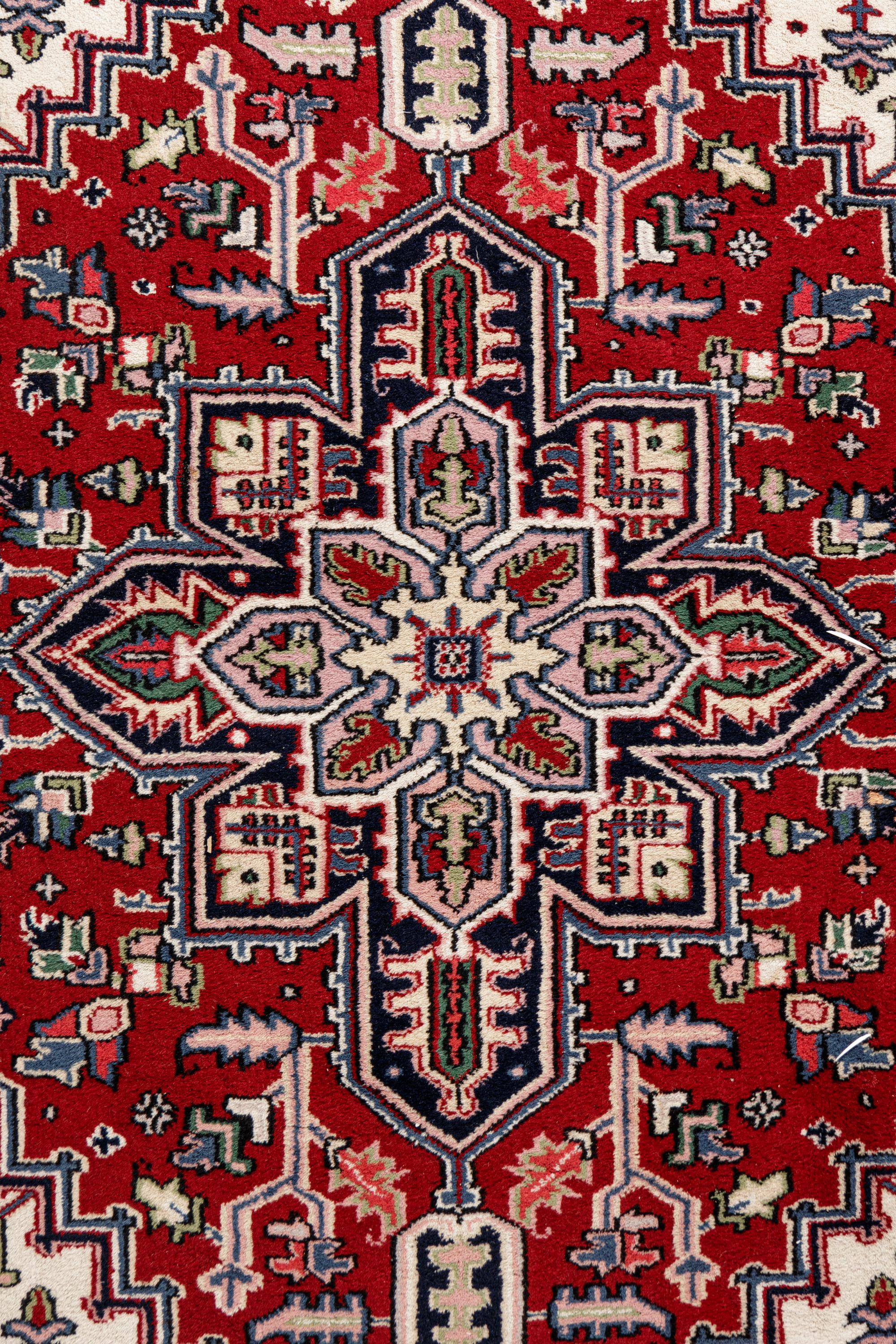 A Heriz Wool Rug