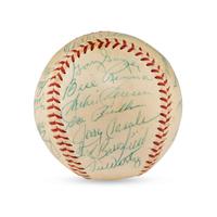 A Large Group of Assorted 1950s-2000s Boston Red Sox Team Signed Autograph Baseballs