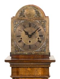 A George III Style Mahogany Grandmother Clock