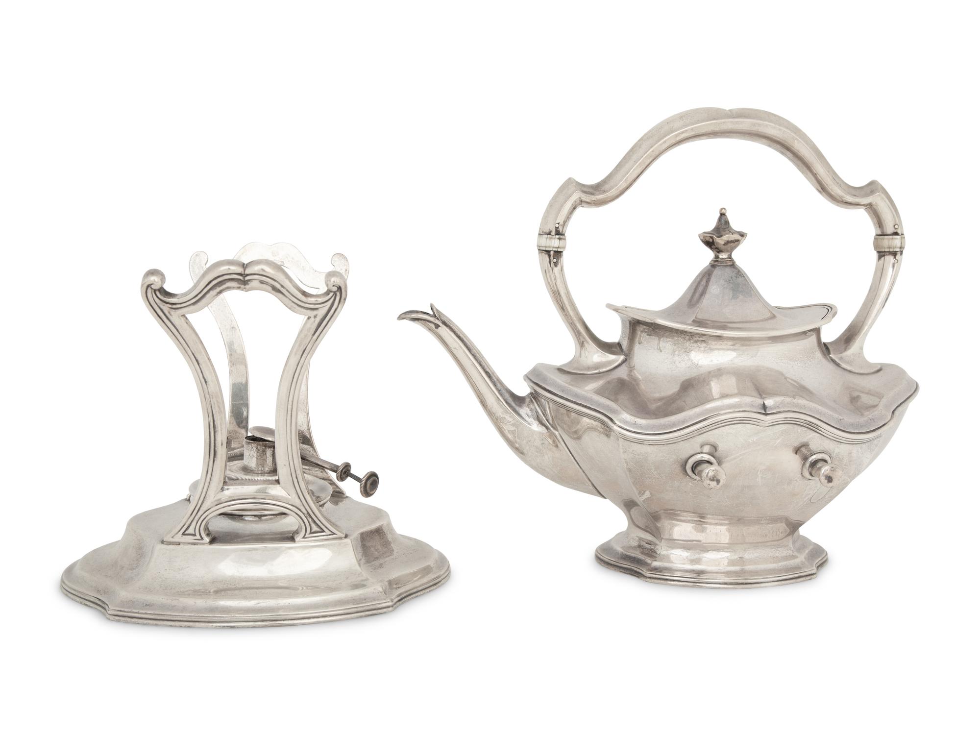 An American Silver Six-Piece Tea and Coffee Service