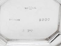 An American Silver Three-Piece Tea Service