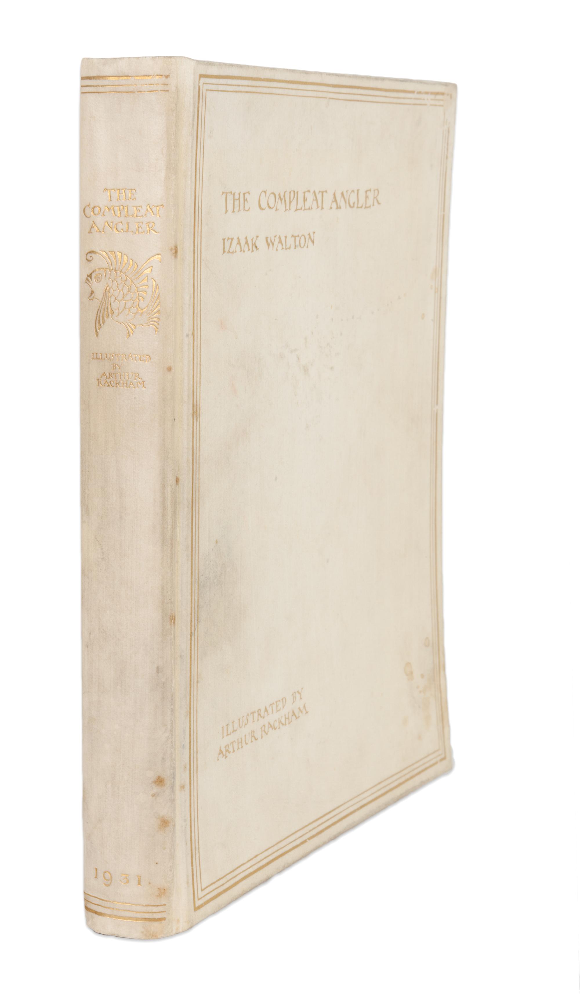 [ILLUSTRATED BOOKS]. RACKHAM, Arthur (1867-1939), illustrator. -- WALTON, Izaak (1593-1683). The Compleat Angler. London: George C. Harrap & Co. Ltd., 1931.