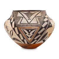 Acoma Polychrome Pottery Jar
