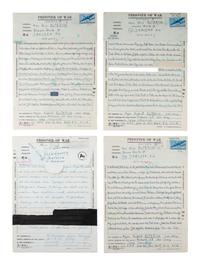 [WWII]. Archive of letters from German POWs held at Camp Crossville, Tennessee.