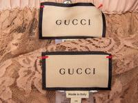GUCCI, NUDE LACE PAJAMA ENSEMBLE
