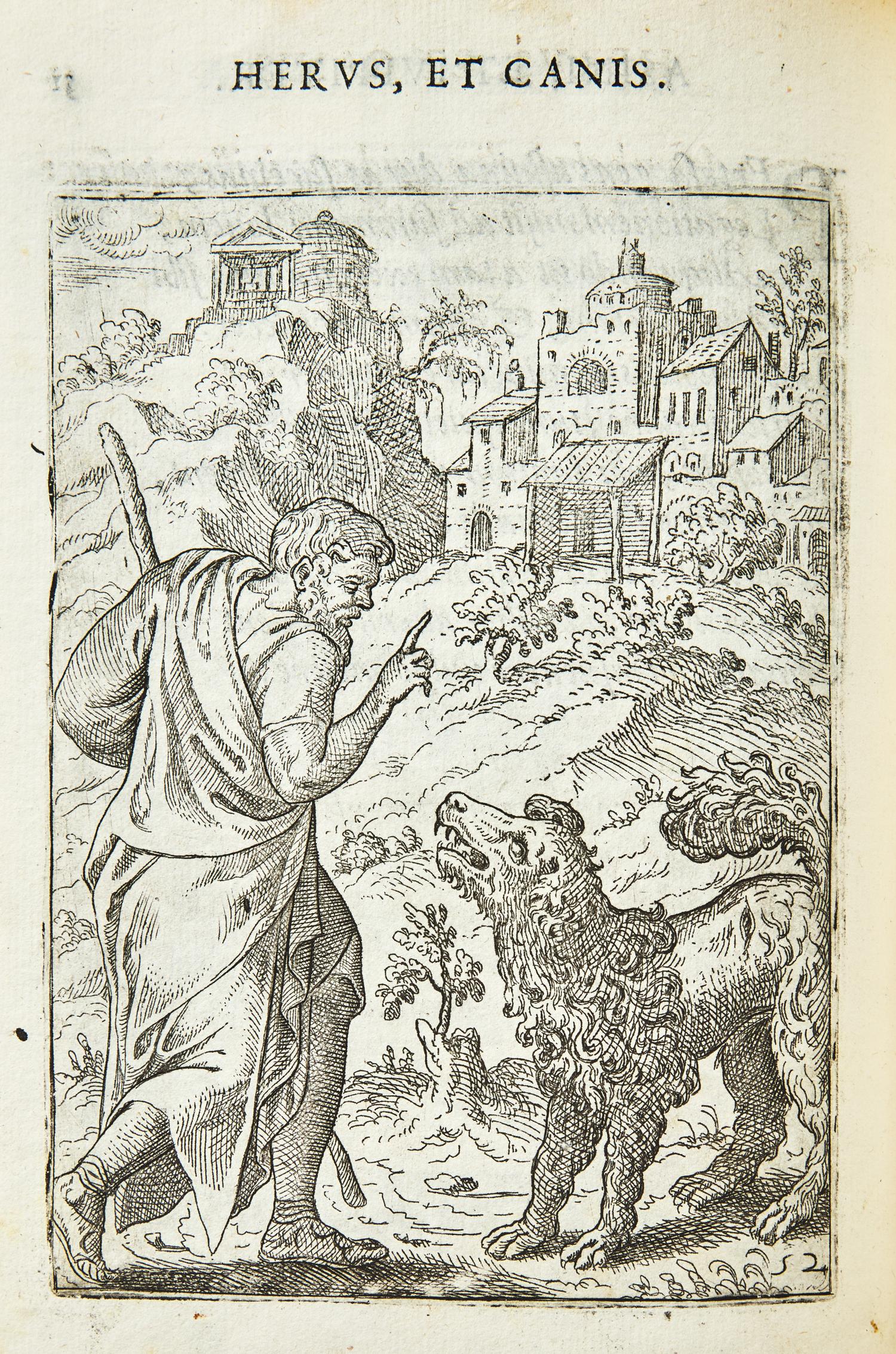[Literature] Faerno, Gabriele. Fabulae centum ex antiquis auctoribus delectae et a Gabriele Faerno Cremonensi carminibus explicatae