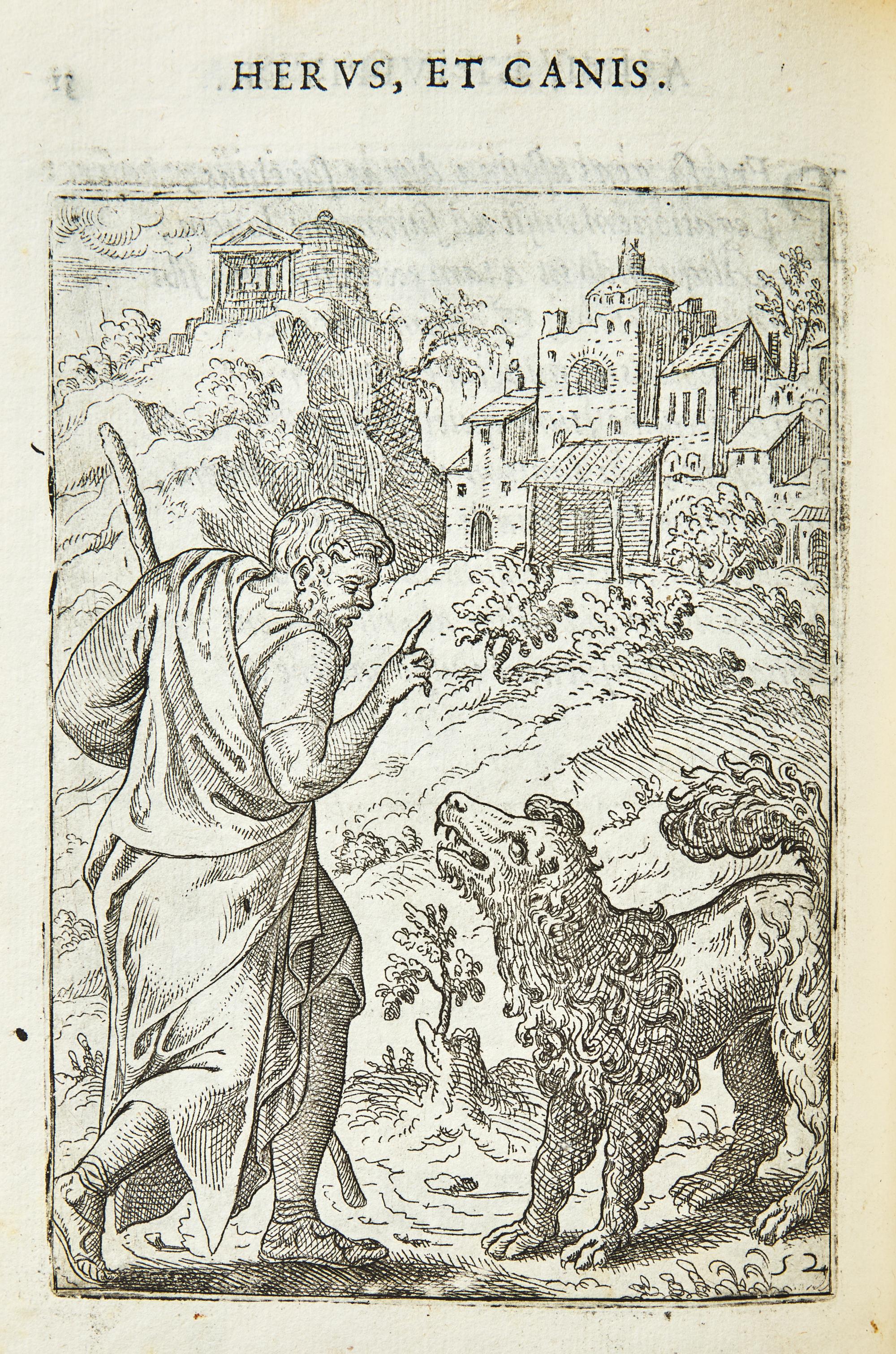 [Literature] Faerno, Gabriele. Fabulae centum ex antiquis auctoribus delectae et a Gabriele Faerno Cremonensi carminibus explicatae