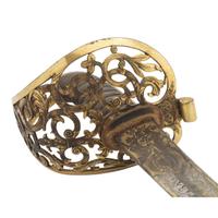 Tiffany British Pattern 1854 Cavalry Officers Presentation Saber of Major (later General) Alfred Duffie - Captured by Mosby