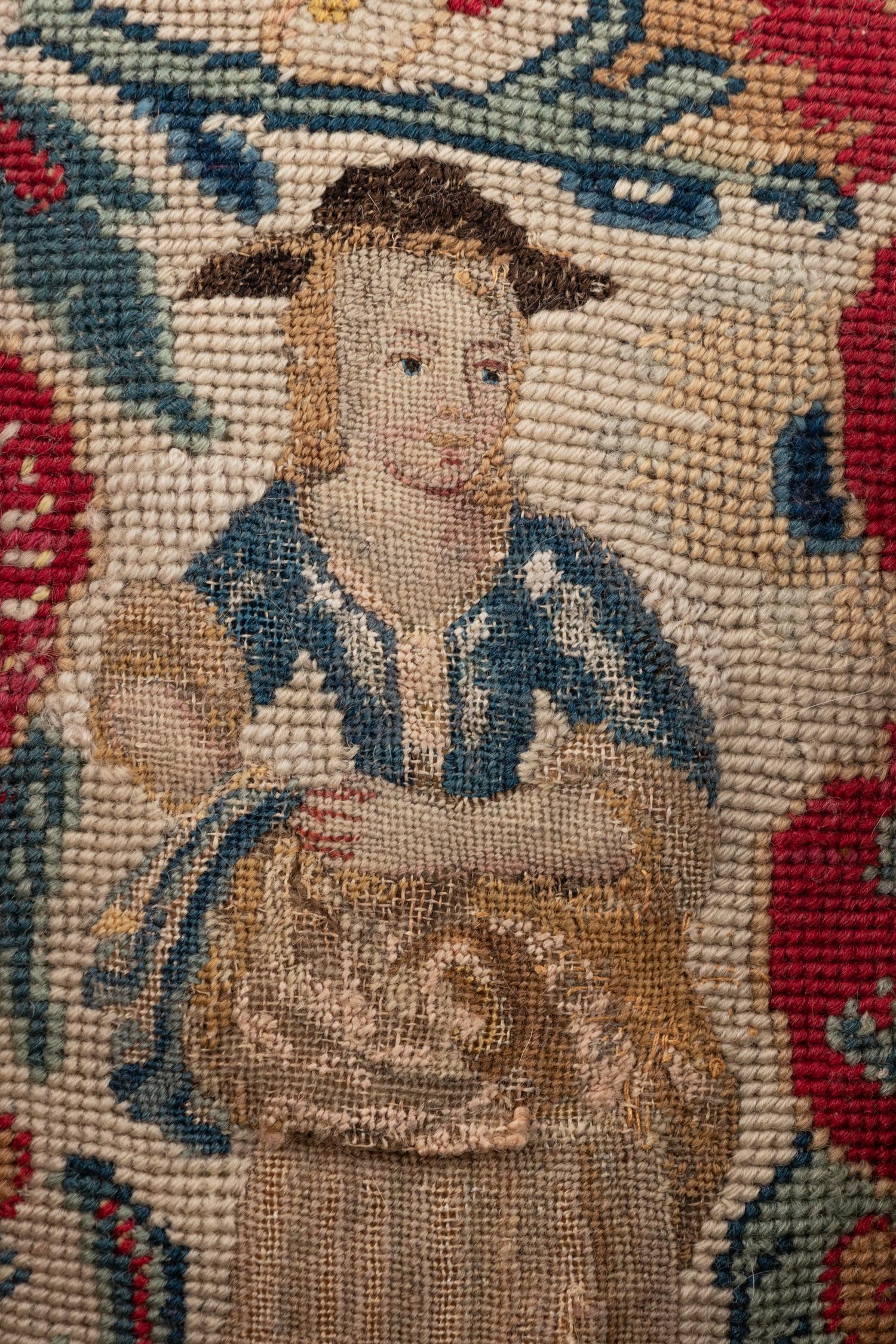 Seven Needlepoint Pillows