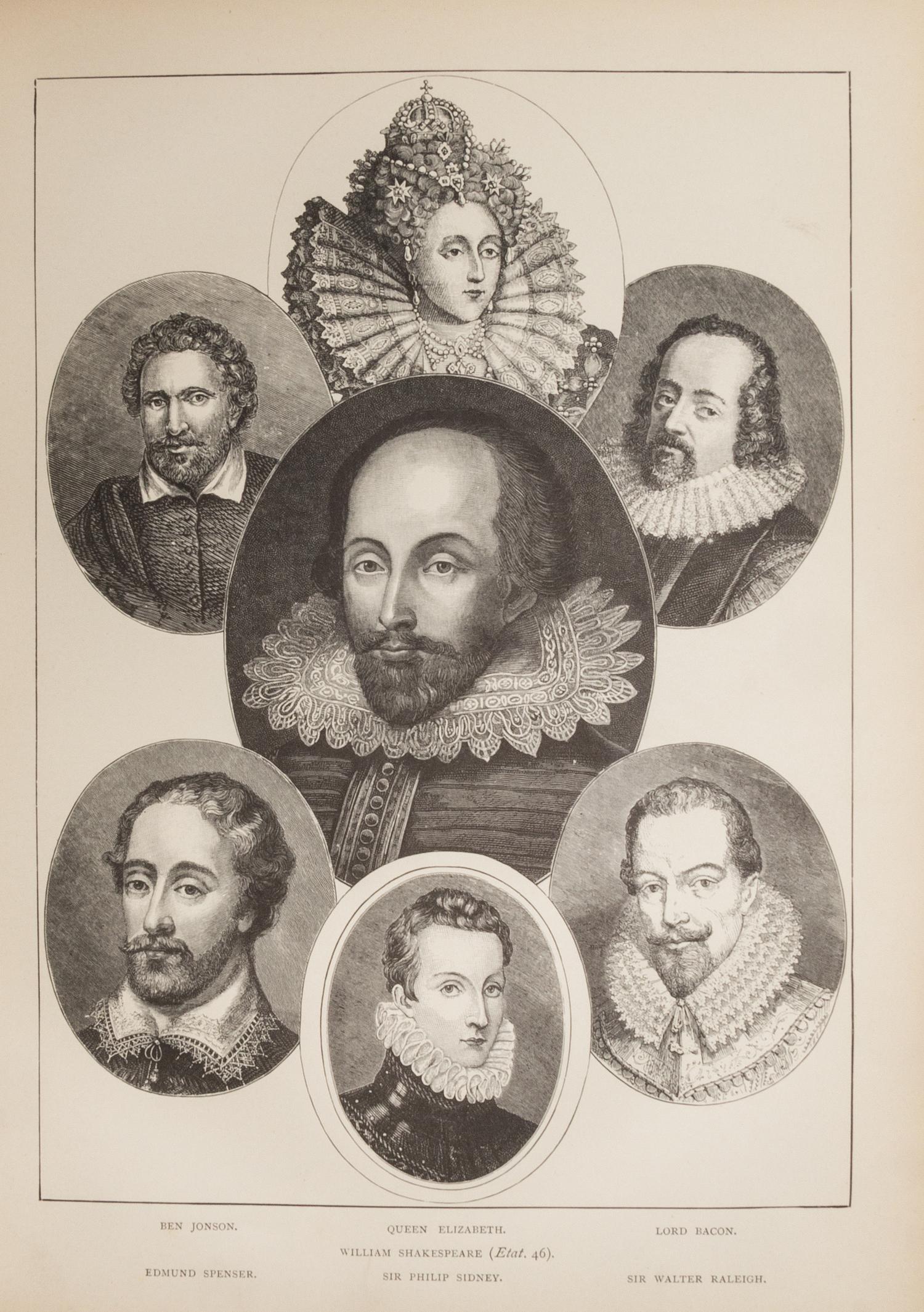 (SHAKESPEARE, WILLIAM) 4 vols., including The Royal Shakespeare [and] The Plays. London,