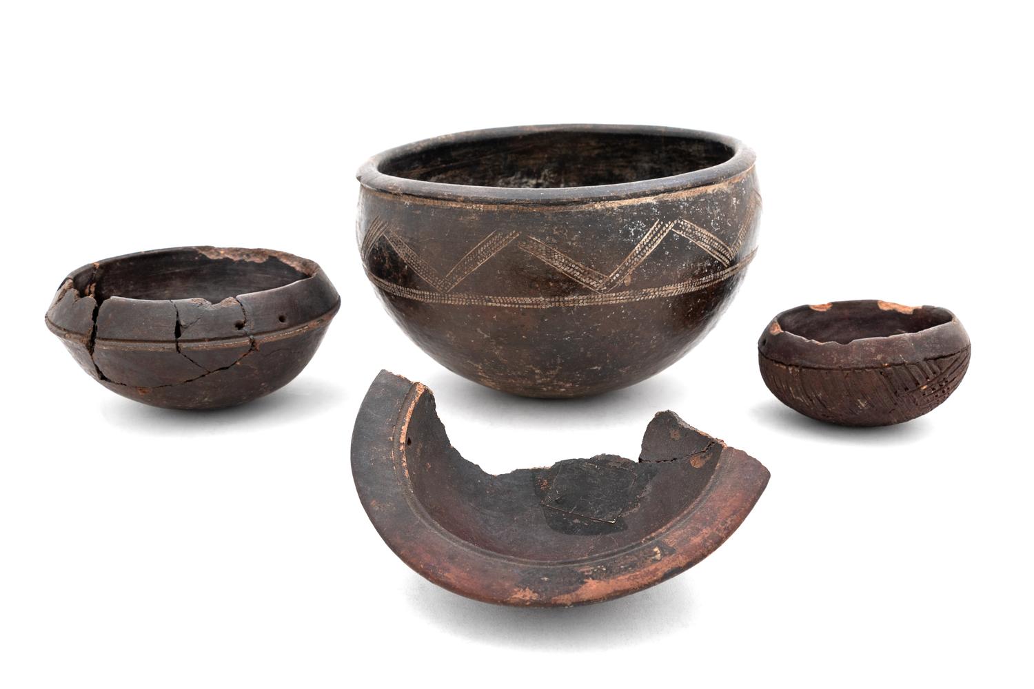 A Group of Four Ceramic Vessels