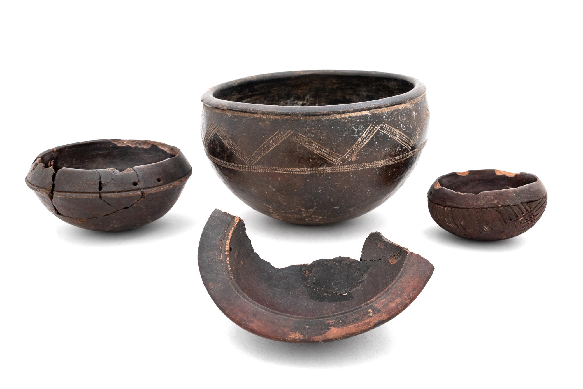A Group of Four Ceramic Vessels