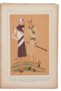 [FASHION]. JOUMARD, G.-P., editor. Très Parisien. La Mode, le Chic, l’Elegance . Paris, 1928.