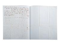 [SLAVERY & ABOLITION]. Manuscript bill of sale for enslaved African Americans "Elias" and "Henry," ages 15 and 12-years old. Bertie County, NC, 14 May 1849.
