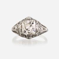 A diamond solitaire
