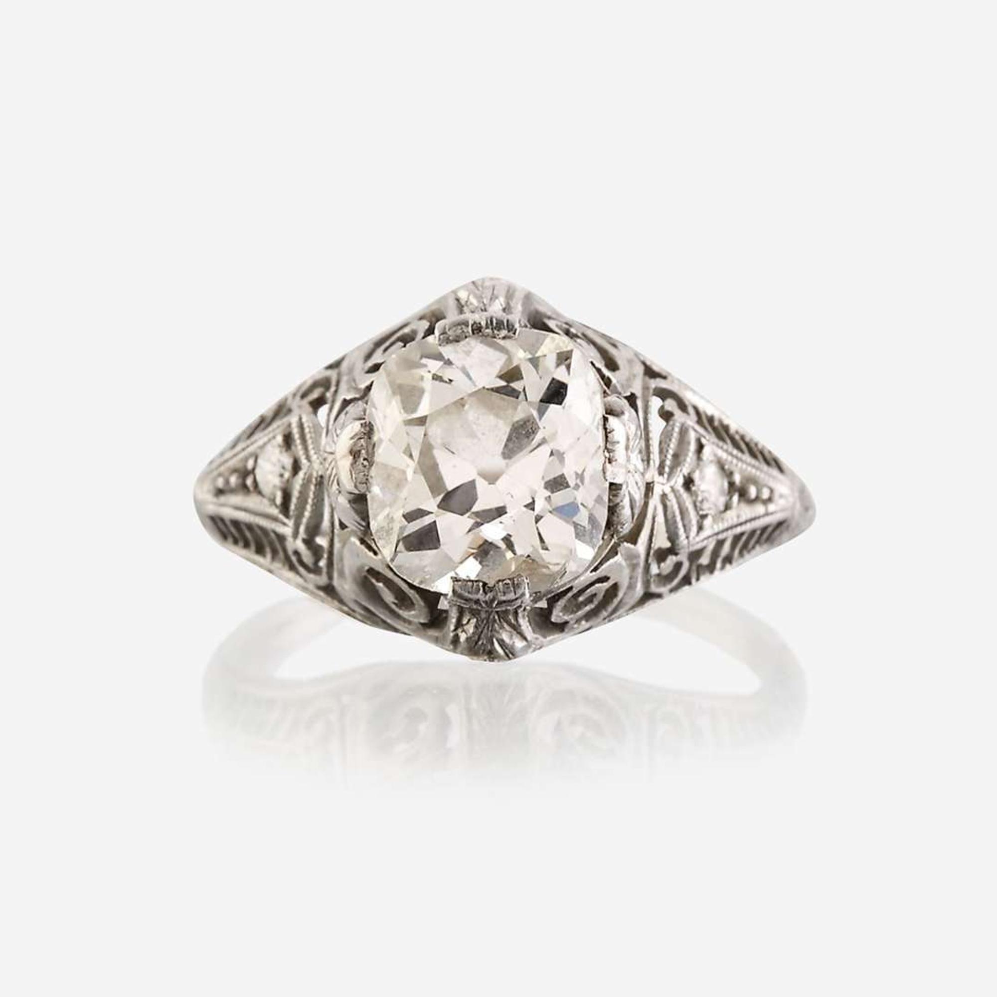 A diamond solitaire