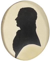 Five Silhouette Portraits of American Subjects