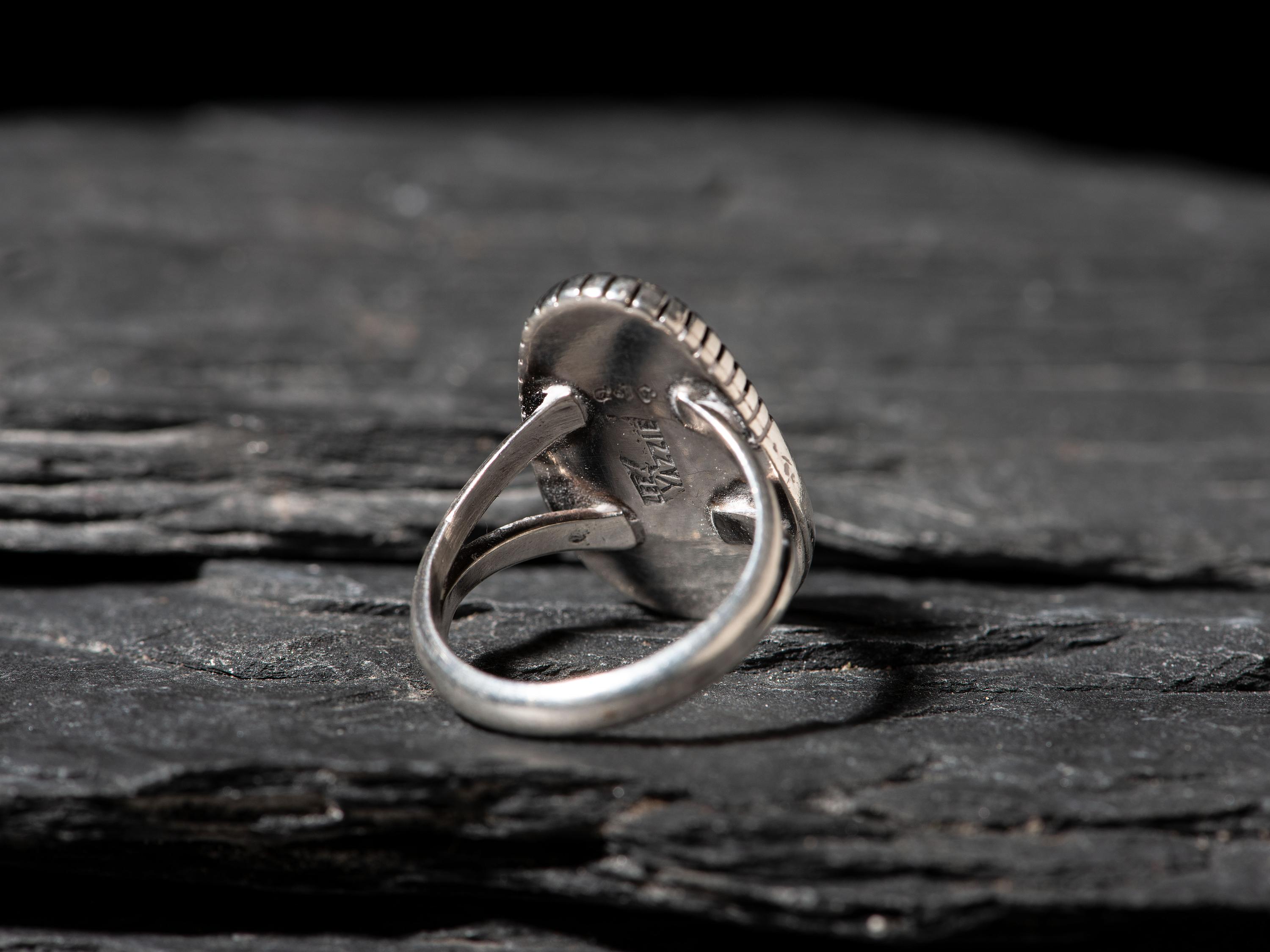 Silver and Turquoise Ring