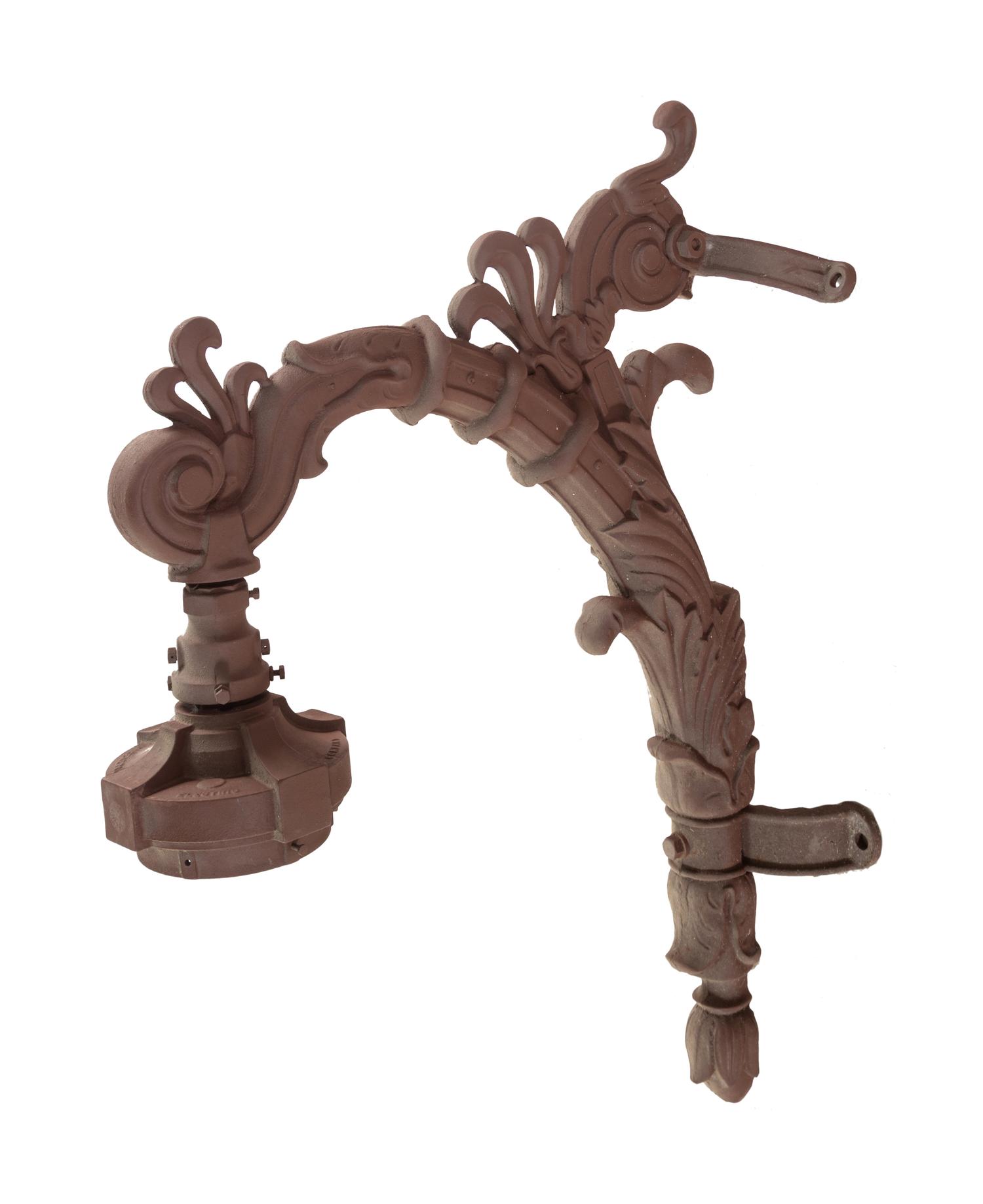 A Set of Four Iron Street Lanterns from the City of Detroit