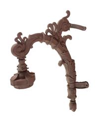 A Set of Four Iron Street Lanterns from the City of Detroit