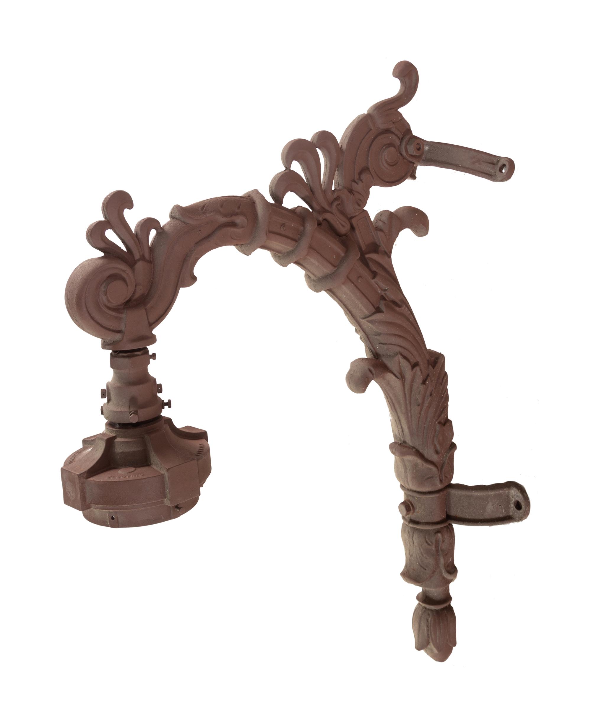 A Set of Four Iron Street Lanterns from the City of Detroit