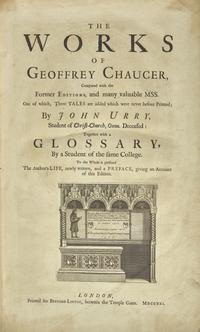 [Literature] Chaucer, Geoffrey. The Works of Geoffrey Chaucer...