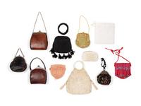 Collection of Eleven Women's Vintage Handbags, 1910-1970s