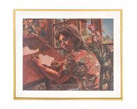Sondra at Her Desk