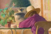 Figure Seated at Desk , 1983