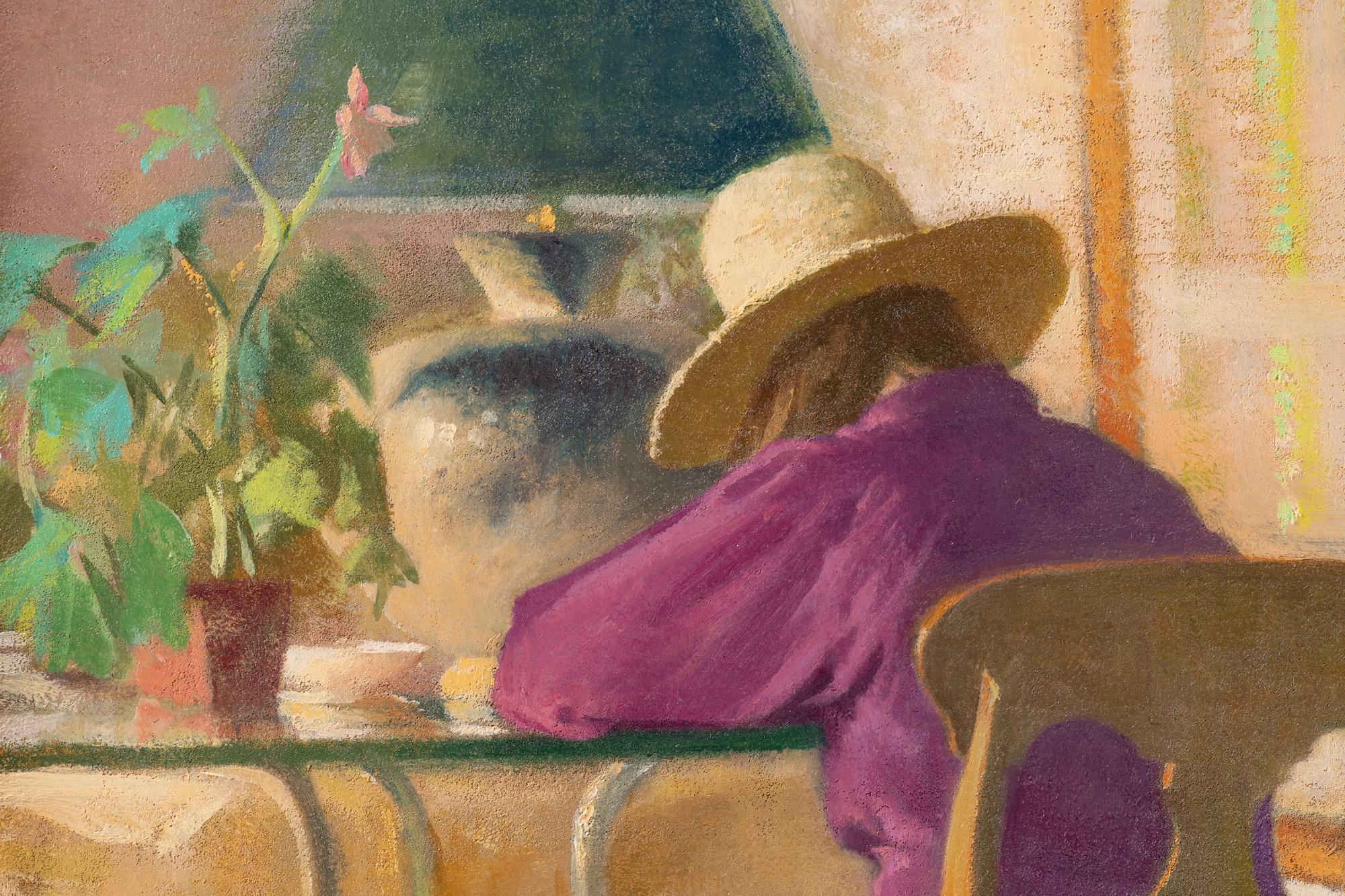 Figure Seated at Desk , 1983